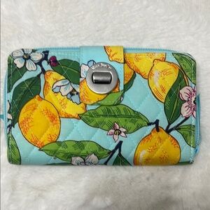 Vera Bradley Lemon Print Wallet